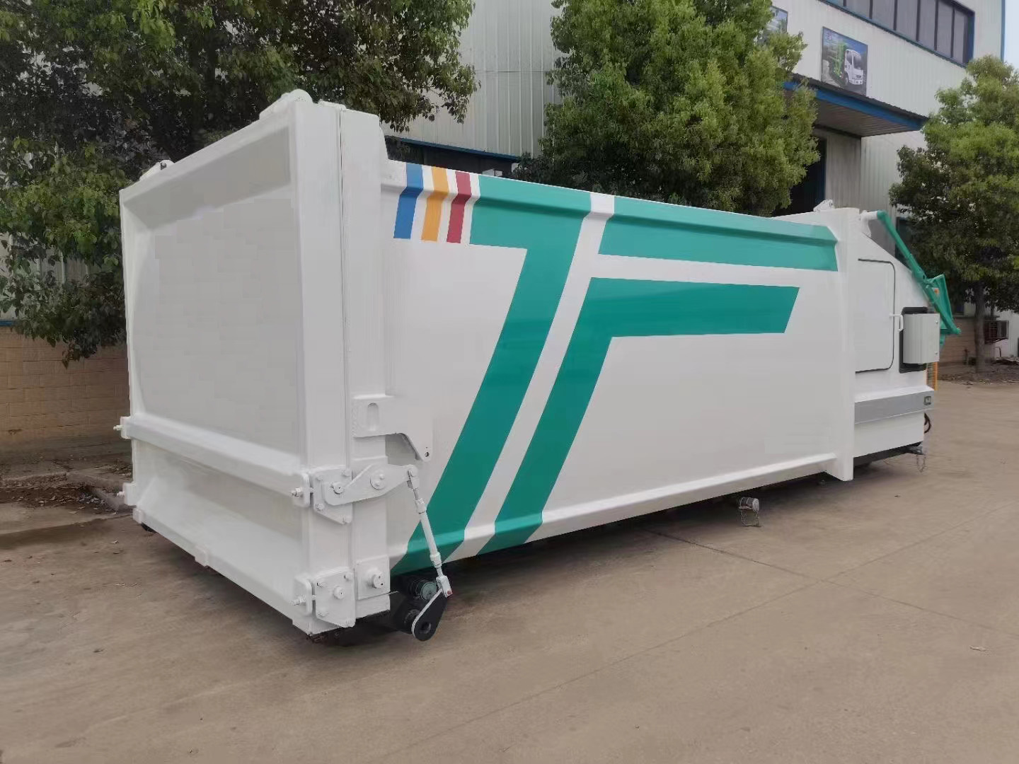 B型移動式垃圾壓縮站8-12m3